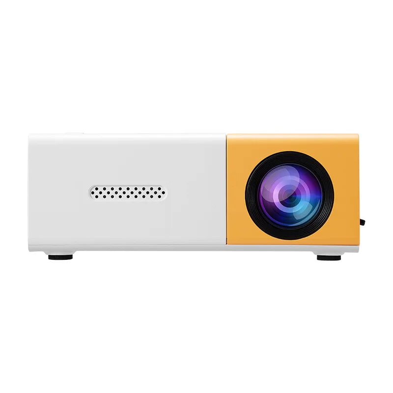 Mini vidéoprojecteur compact 480p - vue de dos