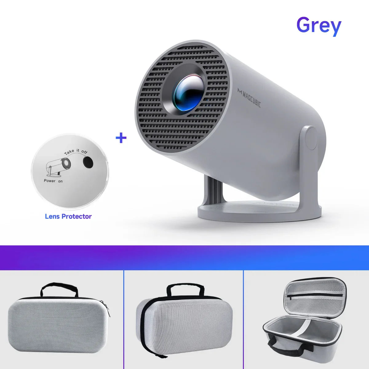 Magcubic HY300 Pro vidéoprojecteur 290 ANSI - accessoires inclus