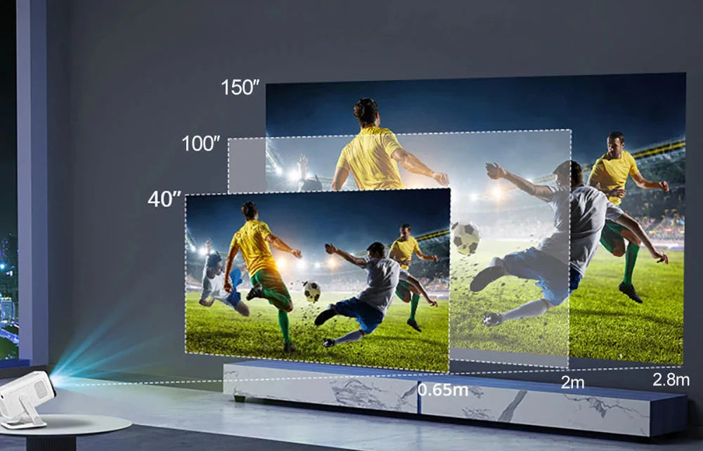 PROGAGA PG310 vidéoprojecteur 300 ANSI - accessoires inclus