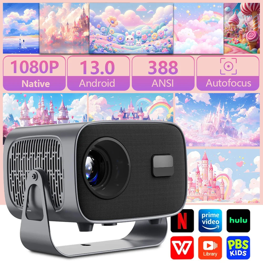 A10 mini videoprojecteur Android 13 388 ANSI lumens