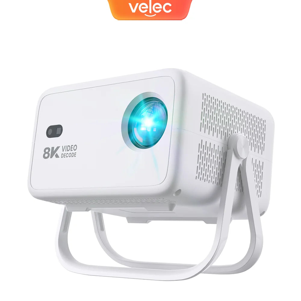 Velec TP350 - Vidéoprojecteur Home Cinéma Android 14, 650 ANSI, Bluetooth 5.2