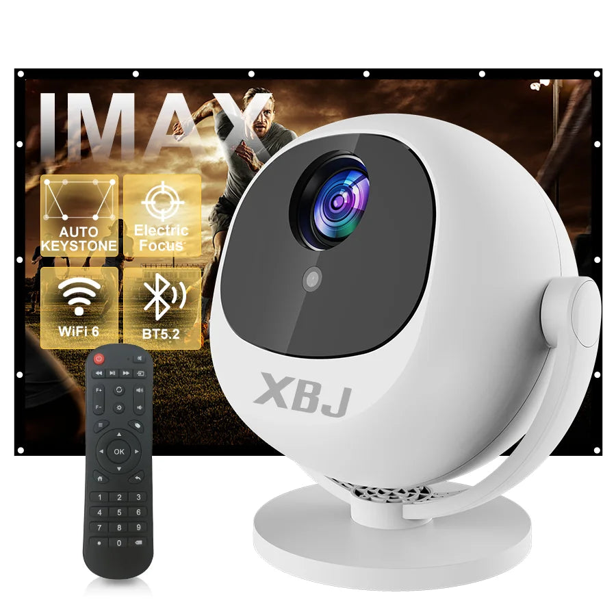 XBJ videoprojecteur spherique rotation 360 degres