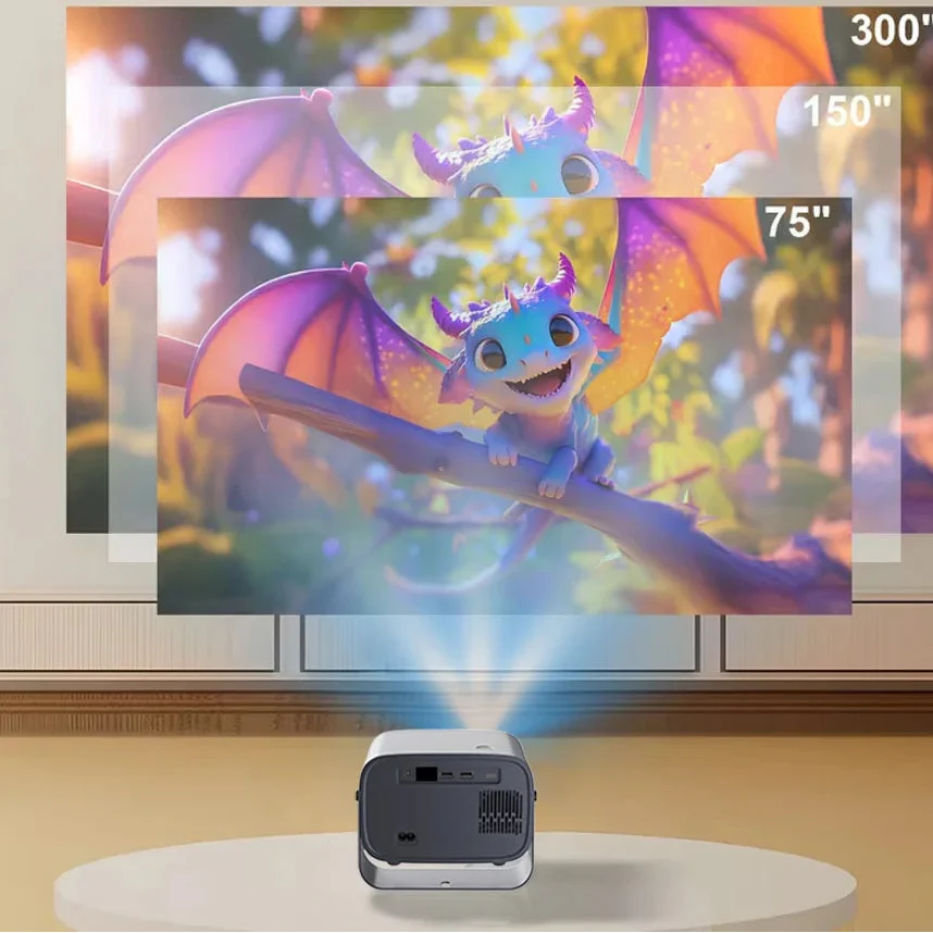 A10 vidéoprojecteur WiFi6 Bluetooth 5.0 - connectique