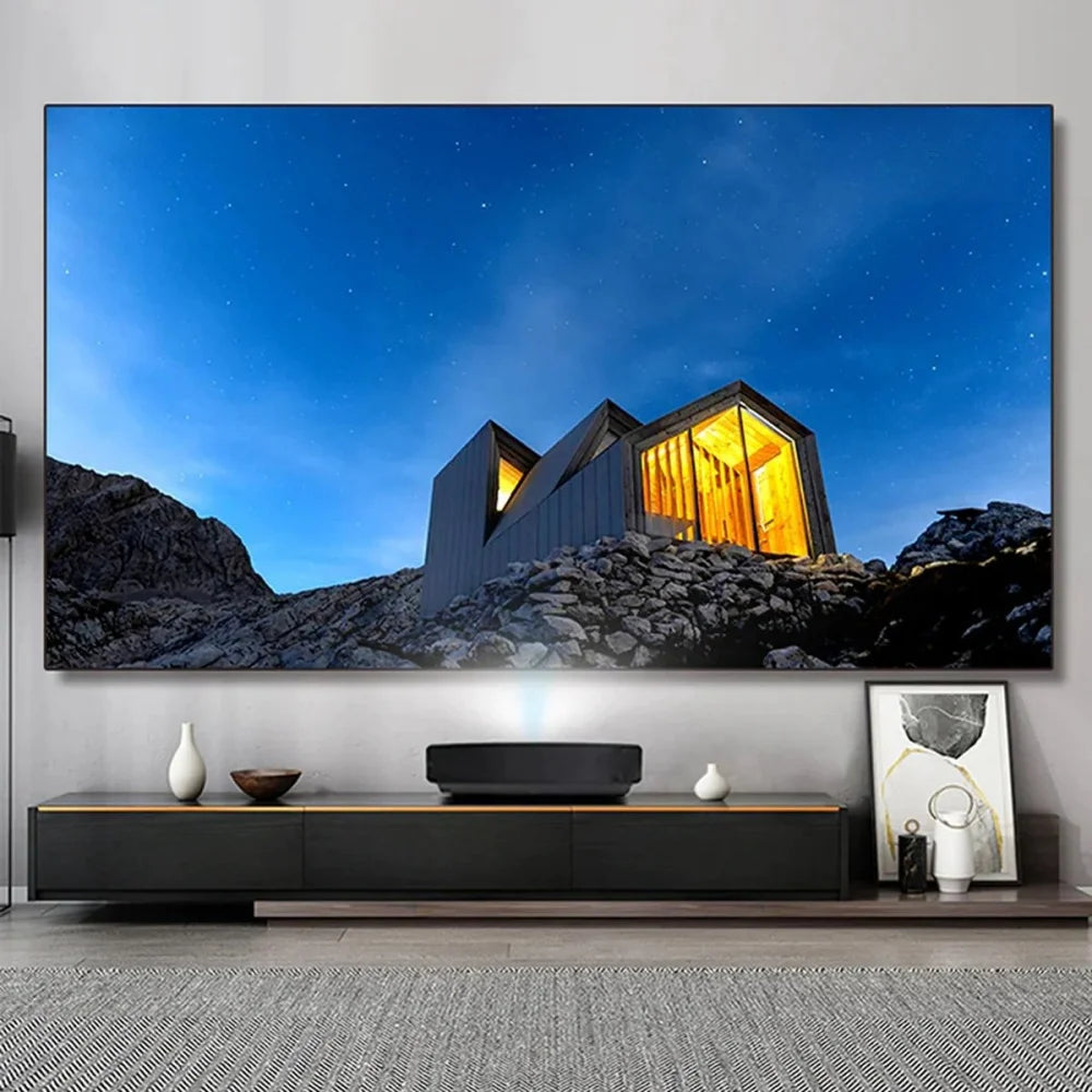 MIVISION - Écran de Projection ALR Ultra Courte Focale, Format Fresnel, Cadre Fin