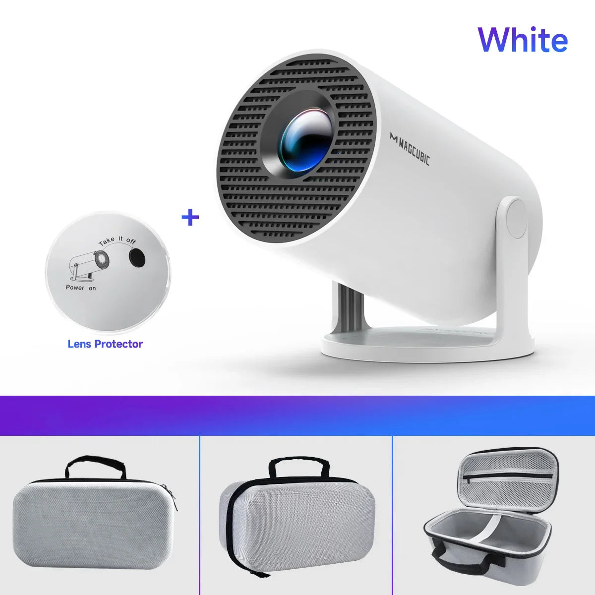 Magcubic HY300 Pro - interface Android 14
