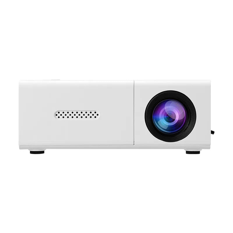 Mini vidéoprojecteur 480p - packaging et accessoires